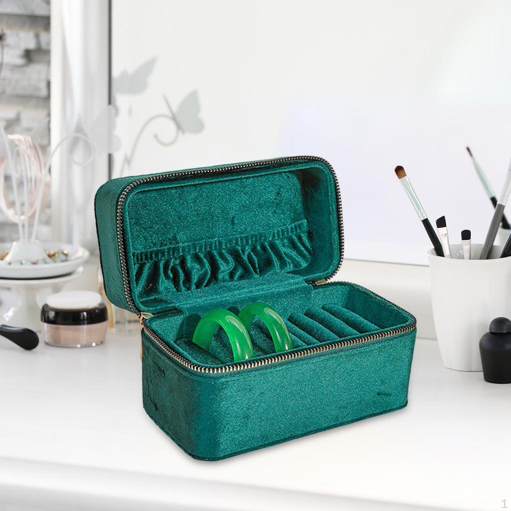 Bangle Holder Storage Box Jewelry Organizer for Watches Display Case at Home Dresser