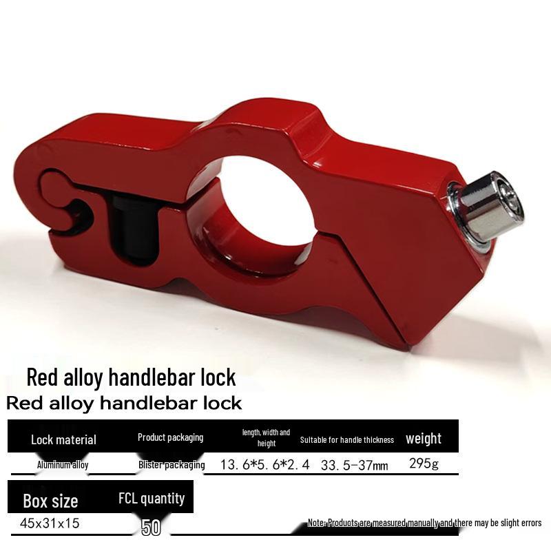 Universal Anti-Theft Throttle & Handlebar Lock for Electric Cars, Scooters, and Motorcycles