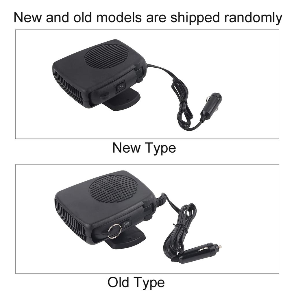 Car Fan Heater, Automatic Heating and Cooling Fan, 360 Degree Rotation, Defrosting, Snow Removal, Defrosting, Defrosting, Anti-Freezing, Fan Defster