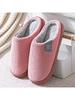 Winter Warm Plush Slippers, Soft Non-Slip Indoor House Shoes for Men and Women