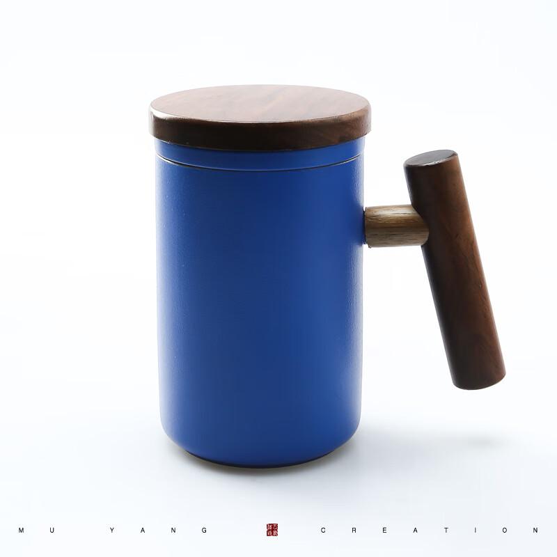 Ceramic Tea Infuser Mug with Lid