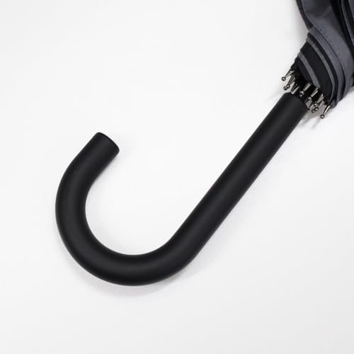 Nifty Colors Long Umbrella, Peach Drop, 12 Ribs, Switch Color 63, 5187BK