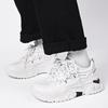 Chaussures noires chaussures rehaussantes hommes plateforme mesh respirant sport chaussures hommes