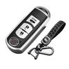 Chaveiro de TPU Compatível com Chave Mazda para DJ ND Roadster Prevenção [BAGOOD] Capa, Couro Sintético para CX-4, CX-5, Axela, CX-7, Demio, MPV, XD-T, - Queda/Arranhão