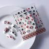 1 pz Adesivi per Nail Art Oceano 5D Estate Stella Marina Conchiglia Decalcomanie per Unghie Decorazione Y2K Forniture per Nail Art in Rilievo Cursore per Manicure