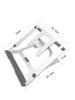 Aluminum Alloy Foldable Laptop Stand with Heat Dissipation