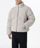 Musinsa Standard Corduroy Down Puffer Short Padded Jacket [Dusty Cream]
