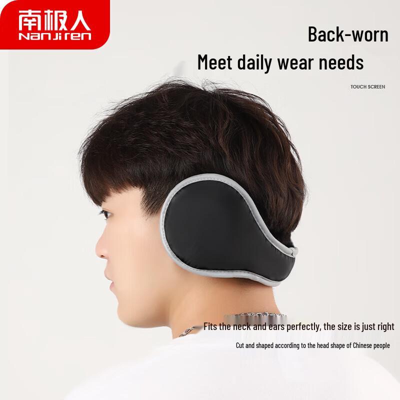 Nanjiren Winter Plush Back-Worn Ear Muffs