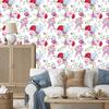 Colorful Roses and Vintage Watercolor Wallpaper 50x1000