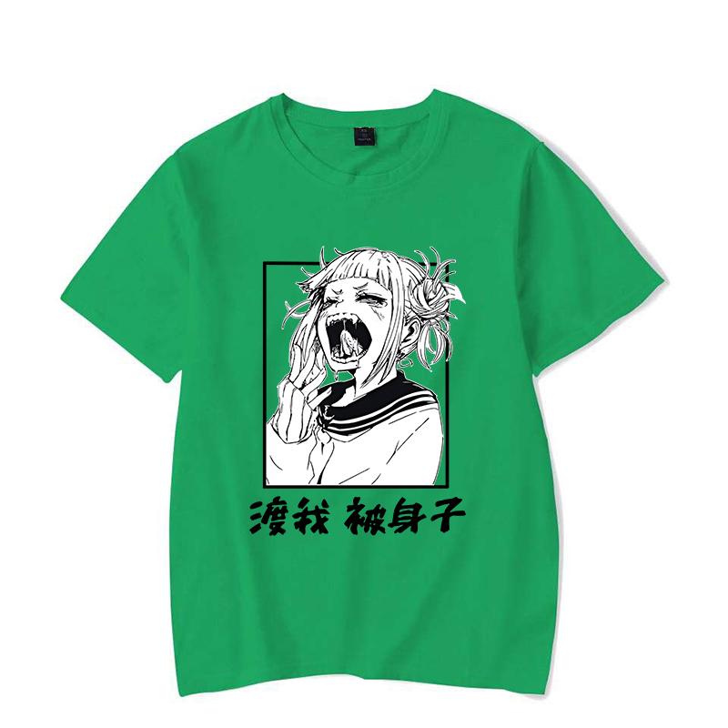 New Himiko Toga Printed T-shirts Fashion Women Short Sleeve Cool Summer Casual Tops Anime T-shirts Female Shirt Tees