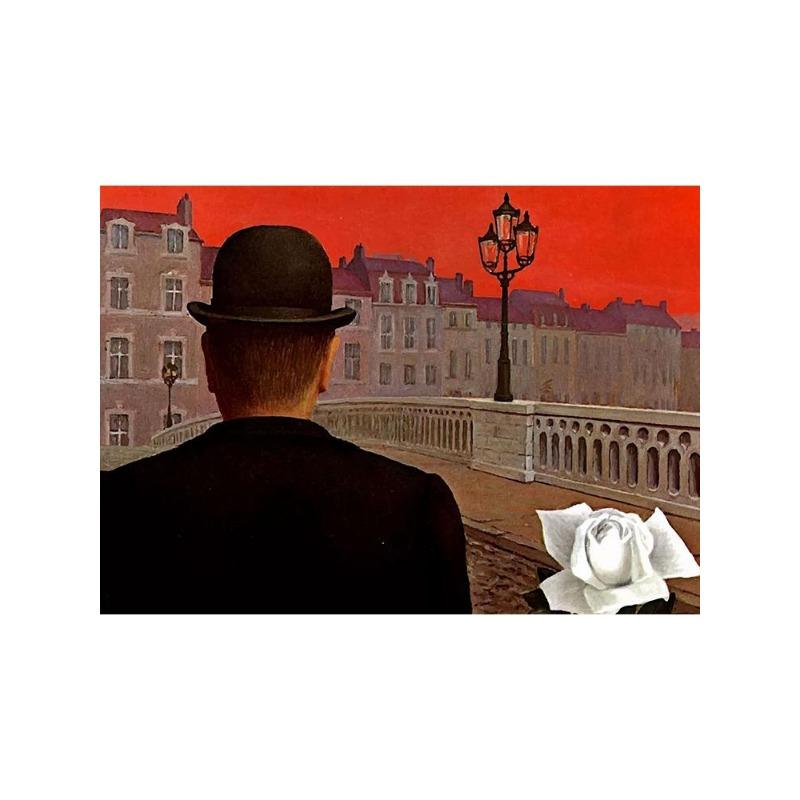 Suprarealism celebru, postere de artă, pânză, pictură, pictură murală abstractă de René Magritte, imprimeu pentru galerie, dormitor, decorațiuni interioare