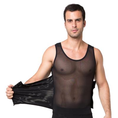 Men Gym Sport Fitness Vest Shapewear Abdomen Undershirts Bodybuilding Tank Tops Slimming Body Shaper