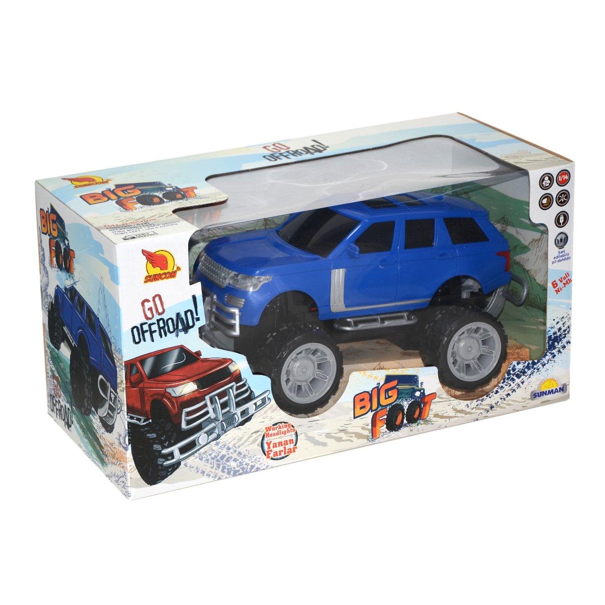 

1040012 Санман, 1:14-контроллерный джип с большими колесами