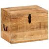 Day and Night - Day and Night Solid Mango Wood Storage Box 39x28x31 Cm