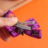 Ghost Halloween Bow Hair Clip Eyeball Bat Duckbill Clip Fashion Pumpkin Hairpin  Female/Children