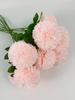 10 Pcs Artificial Chrysanthemum Ball Silk Flowers Flowers for Bride 52cm Single Stem Chrysanthemum for Wedding Bouquets Party Home Garden Decor
