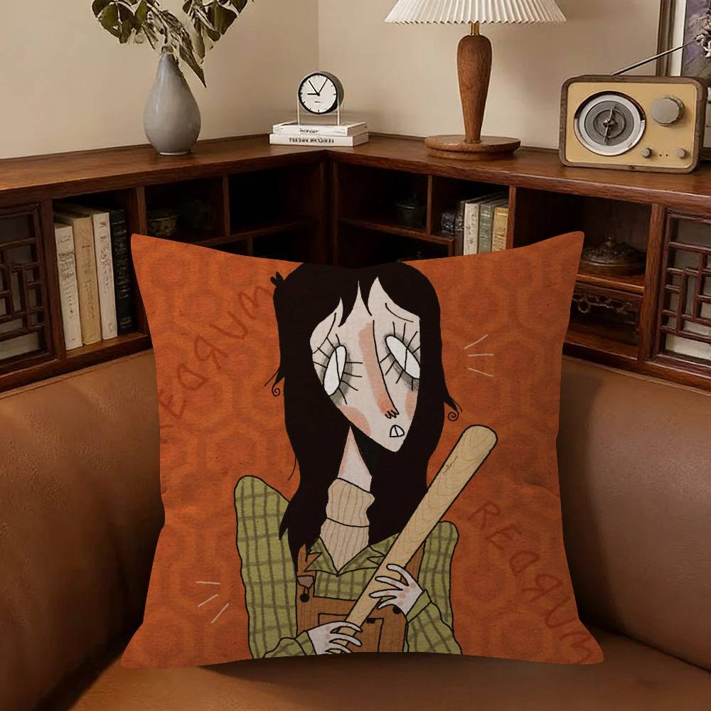 Horror Movies The S-Shining Pillow Cover Sofa Cushion Cover Home Room Decoration Children Gift