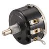 A84E-WX050 10K Ohm 5W 6Mm Round Shaft Rotary Wire Wound Potentiometer Black+Silver