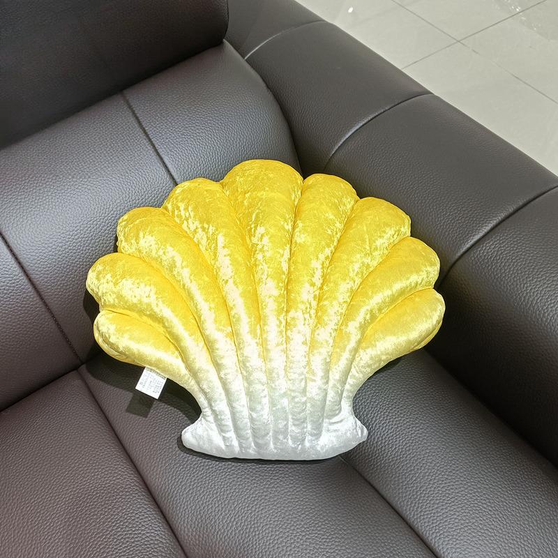 Muschel Kissen Verlauf Bunt Muschel Sofa Kissen Unter Dem Meer Meerjungfrau Thema Muschel Lendenkissen Heim Dekoration