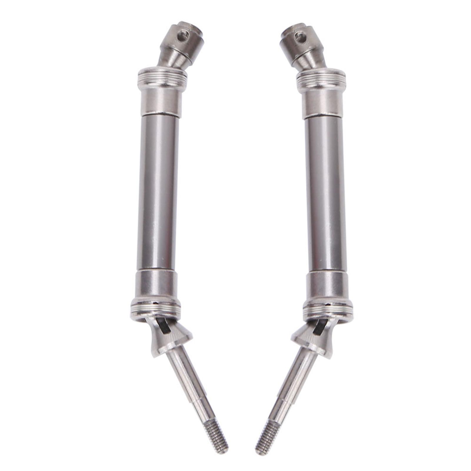 

Metal Rear CVD Drive Shaft Set Fit for Traxxas Slash 110 RC Car NSV775Titanium