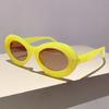 Y2K Classic Oval Sun Glasses Glasses Ladies For Men Luxury Designer Style Style Sun Eyeglasses Steampunk Popular Pink Hip Hop Glasses Spectacle