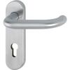 Door Handle - ROTTNER - FS-E58/353KH/138 - Stainless Steel - Fixing 72/9 Mm PZ - Ep. 40-65 Mm