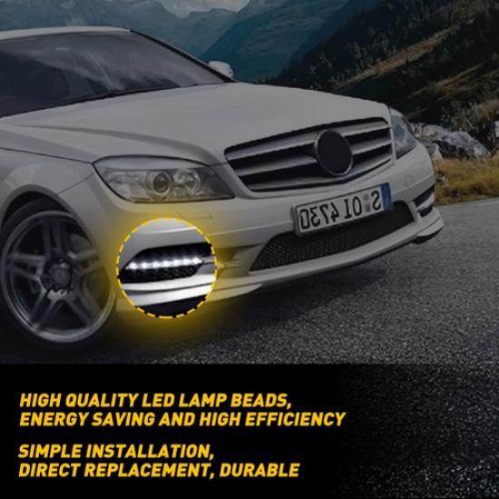 Passenger Daytime Right LED Running Light For Mercedes-Benz 2009-14 W212 E-Class