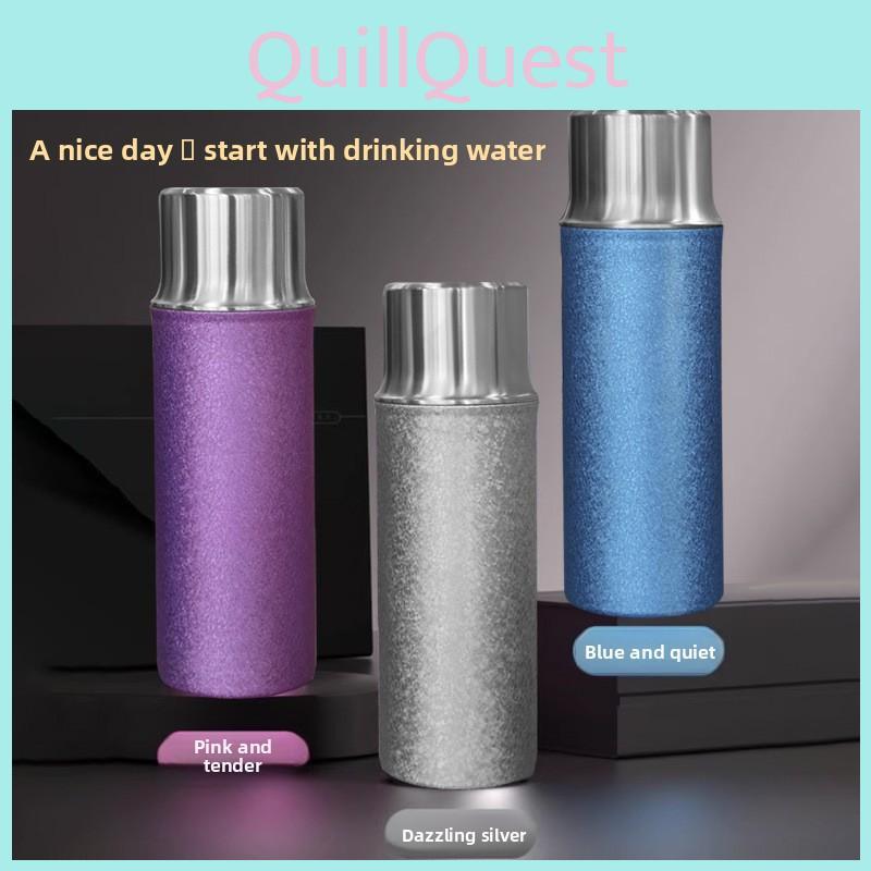 Stainless Steel Insulated Tea Bottle With Magnetic Cover And 6-12 Hour Heat Retention For Gifting