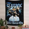 Rapper Ttupac 2PAC Music Star Hanging Bohemian Tapestry For Living Room Home Dorm Decor Japanese Tapestry