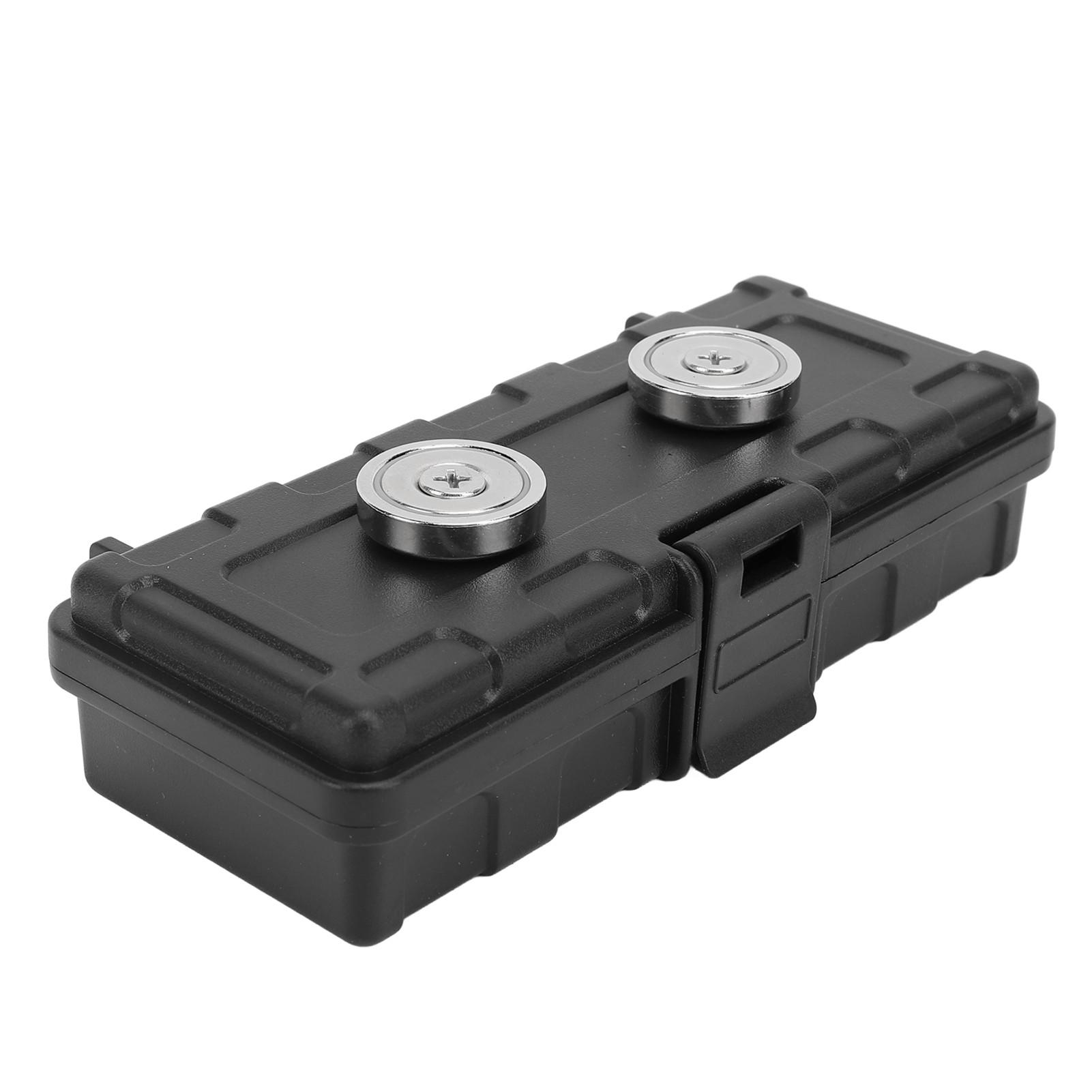 

Магнитный бокс для ключей под автомобиль Портативный скрытый держатель для хранения автозамка Под транспортными средствами для улицы