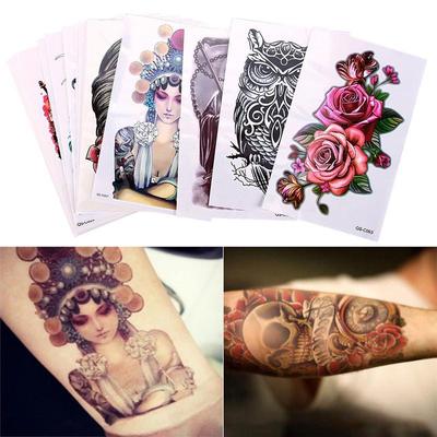 3d Waterproof Body Art Sticker Handsome Tatouage Glitter Temporary Flash Tattoos Man Women Buy At A Low Prices On Joom E Commerce Platform