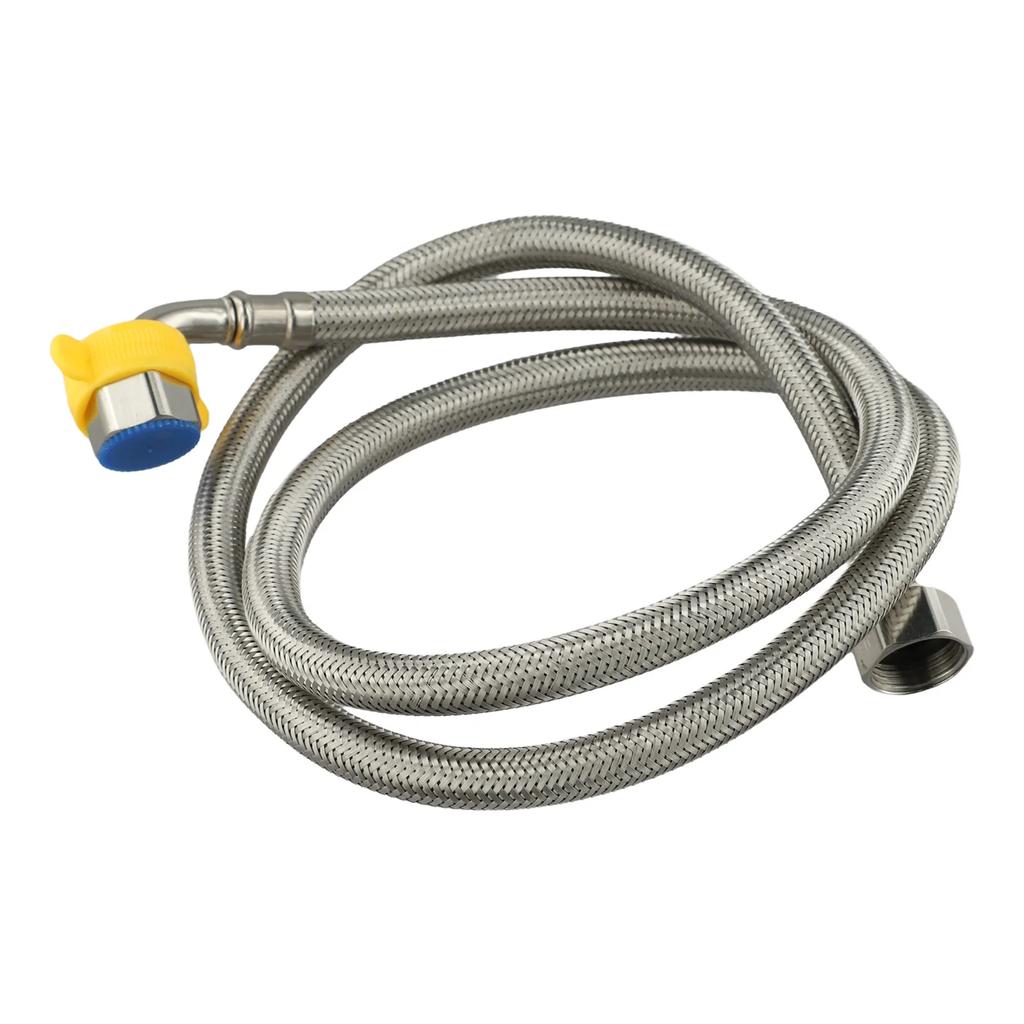 For Kitchens 1.2 1.5 2m optional Plumbing Accessories Water Inlet Stainless Steel Hose High Pressure Performance