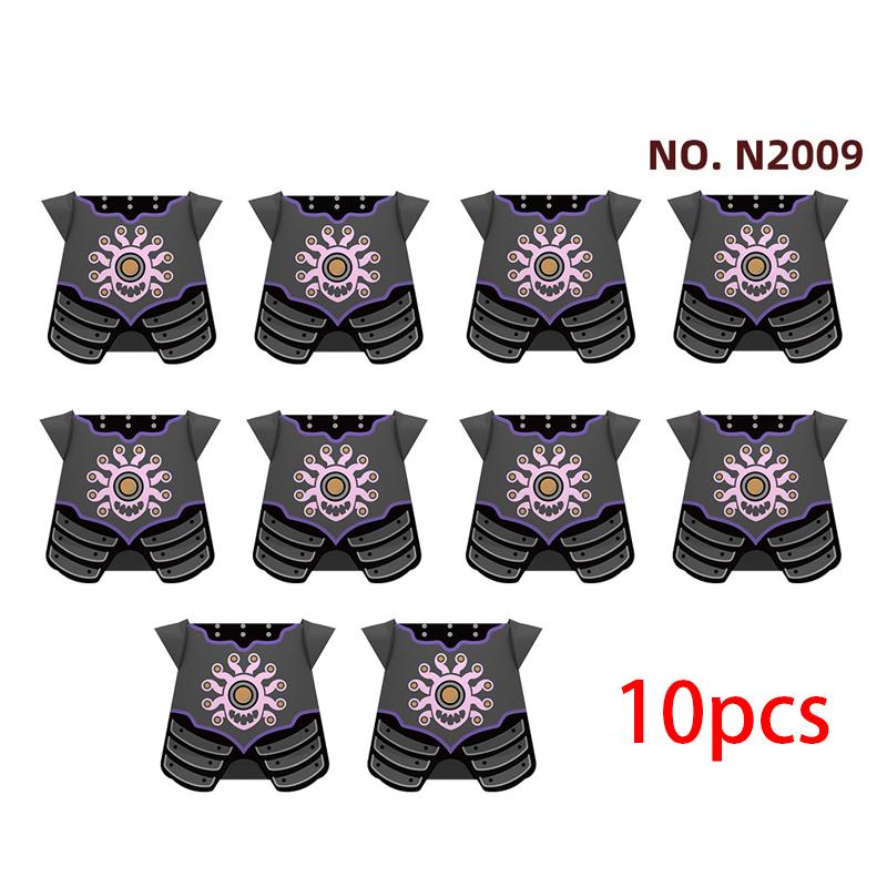 Medieval Knights Figures Accessories Building Blocks Officer Cloak Helmet Cape Armor Shield Black Eagle Red Lion Toys MOC Bricks