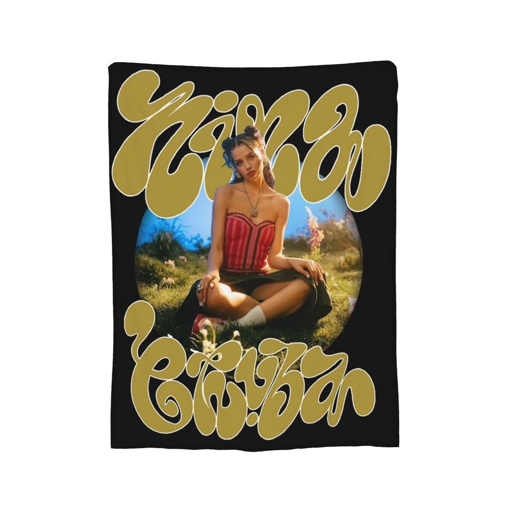 Nina Chuba 2025 Tour Decken Korallenfleece Plüsch Sommer Atmungsaktiv Super Warm Überwurfdecke für Sofa Schlafzimmer Bettwäsche