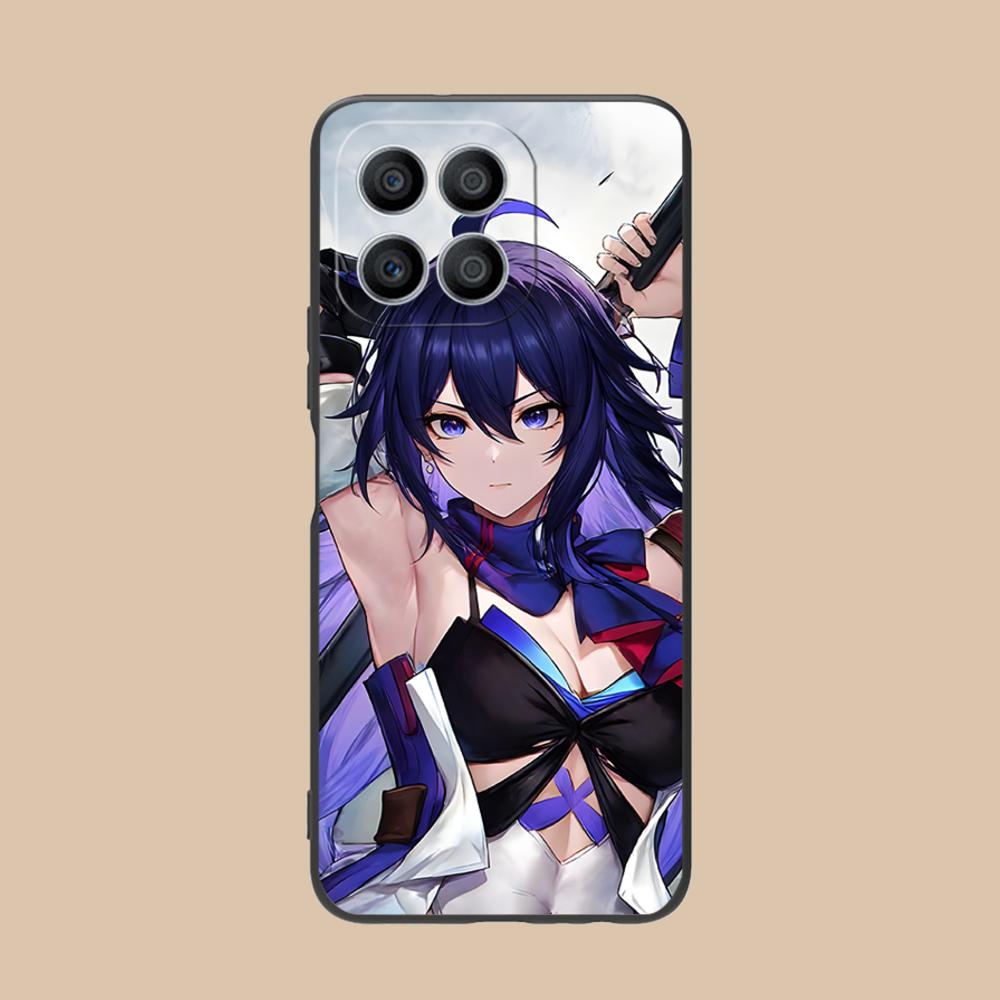 HSR Seele Matte TPU Mobile Phone Case for Honor 90 80 70 60 50 30 20 10 9 8 7 Pro S SE Lite 5G Colorful Printing Cover