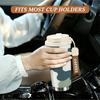 Abstract Blue and Green Camouflage Pattern Insulated Coffee Tumbler Vacuum Thermal Cup for Hot Cold Drinks Office Commute Outdoor