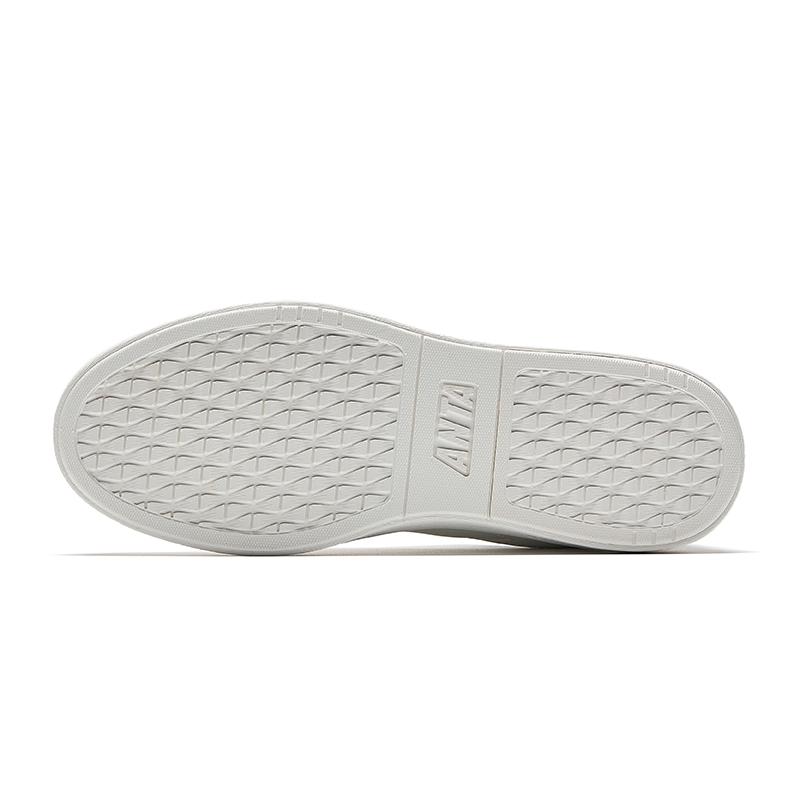 Anta Light Breeze Pro Classic Flat Low Top White Sneakers Men Sneakers 112548011-2