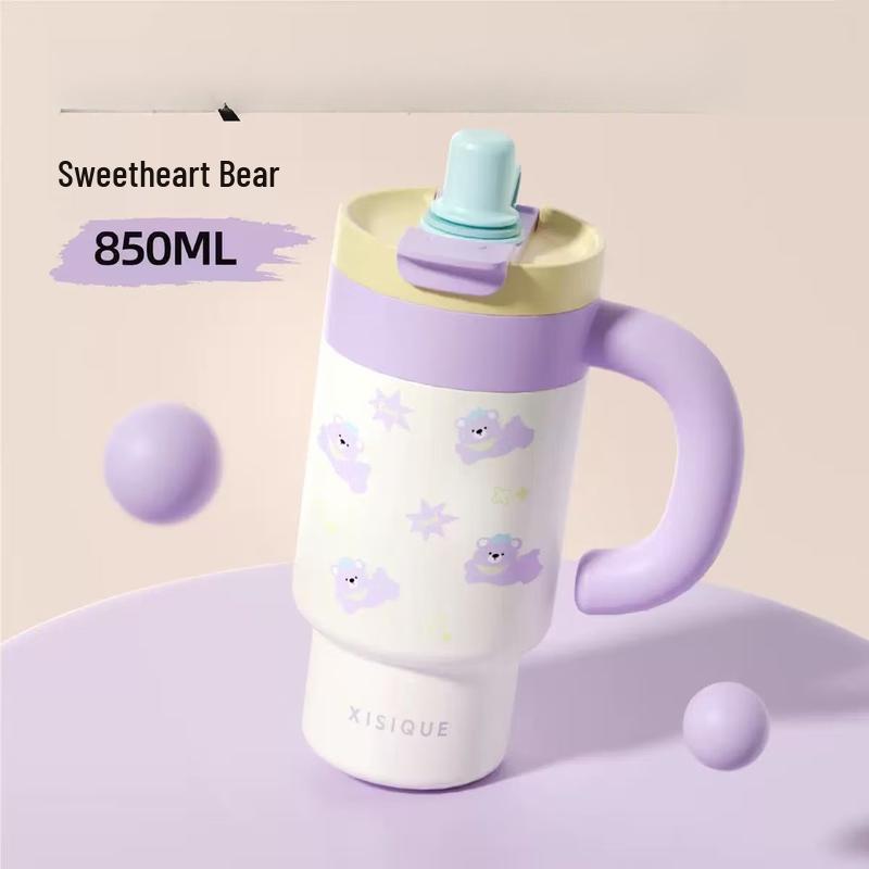 Shangqi Double-Drink Insulated Bottle with Handle