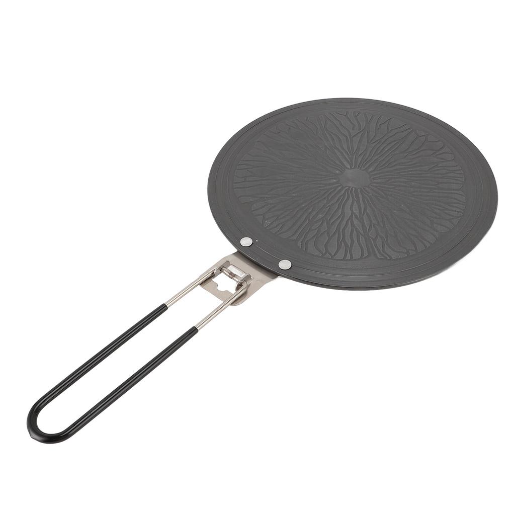 Hitzeverteiler für Gasherd Gleichmäßige Wärmeverteilung Rutschfest Hitzeverteiler Simmerplatte mit Griff