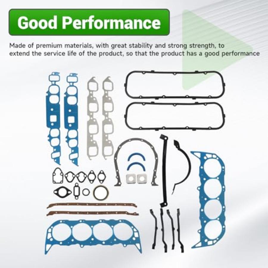 Full Complete Gasket Set Replacement for BBC Big Block 454 427 396 V8 Replacement for 260-1009