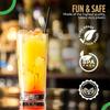 500pcs Black Straws (0.23*8.27 Inches), Disposable Straws, Juice Straws, for Party Decoration, Beverage Cocktail Supplies, Cocktail Straws