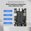 USB Data Cable Tester Type-C Type-B Micro Short Circuit Switch Test Board Ethernet Line Detection Module Built-in CR1220 Battery