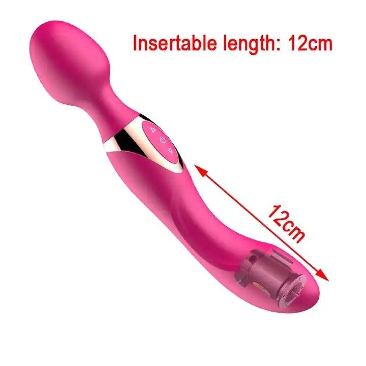 Adult Rechargeable AV Vibrator Massage Vibrator Female Masturbator Adult Fun G-point AV