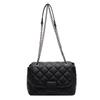 Bag women's rhombus chain bag autumn and winter new high-end small bag designer shoulder messenger bag