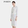 PORTS Women's Double-breasted Two-in-One Dress
