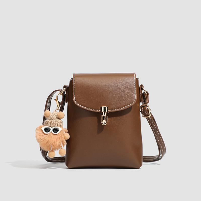 IELGY Ladies Messenger Bag Trendy Fashion All-Match Mobile Phone Bag