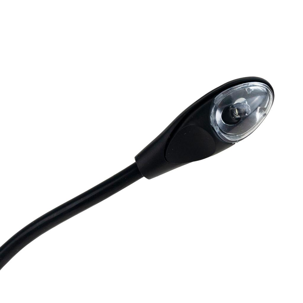 RB90 LED CLIP LAMP FOR READING A BOOK, FLEXIBLE, FOR MONITOR, batteries