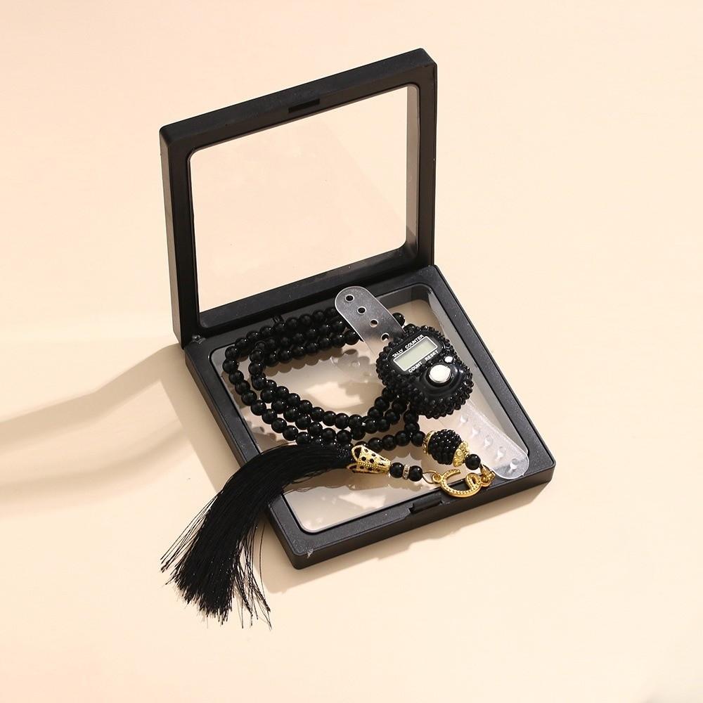 2pcs/box 99-Prayer Tasbih Beads Prayer Beads Resettable Rosary Bracelet  Eid Celebration