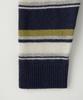 Sseomweeobeoteo Cope Stripe Knit - Navy
