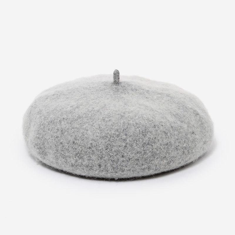 Wool Caps Felt Beret Women British Style Girls Beret Hat Lady Solid Color Winter Hats